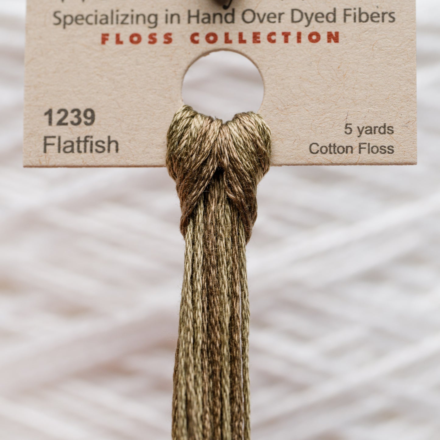 1239 Flatfish - Weeks Dye Works - Mouliné 6 brins