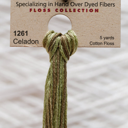 1261 Celadon - Weeks Dye Works - Mouliné 6 brins