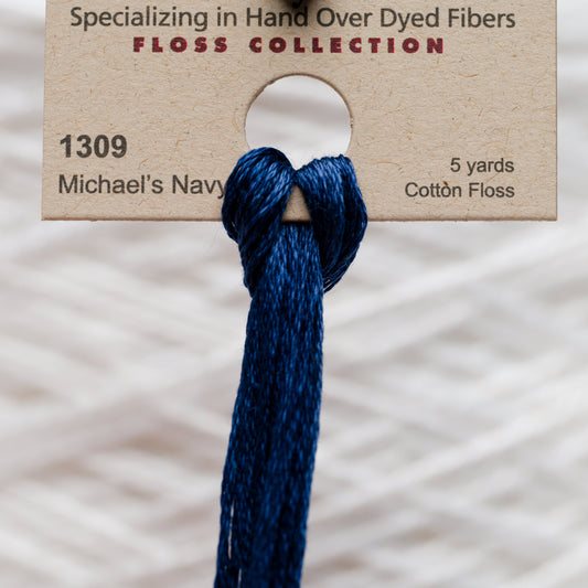 1309 Micheal's Navy - Weeks Dye Works 6-Strand Floss