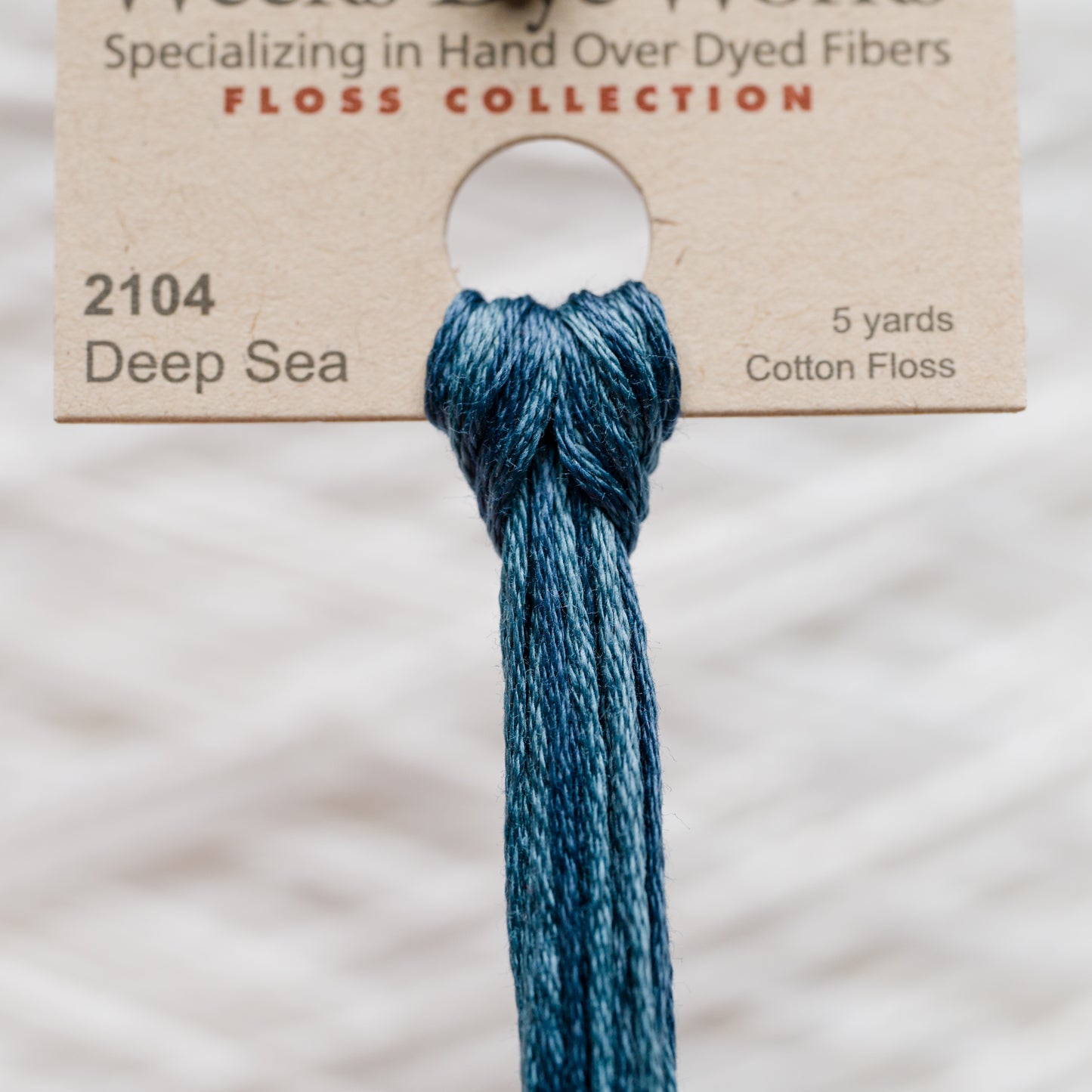 2104 Deep Sea - Weeks Dye Works 6-Strand Floss