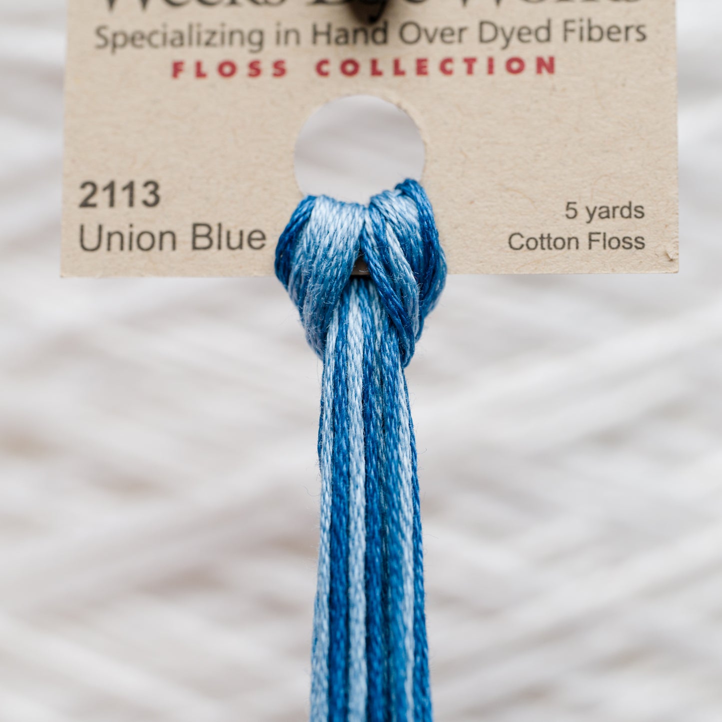 2113 Union Blue - Weeks Dye Works 6-Strand Floss