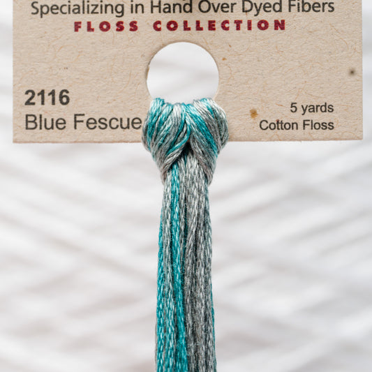 2116 Blue Fescue - Weeks Dye Works 6-Strand Floss