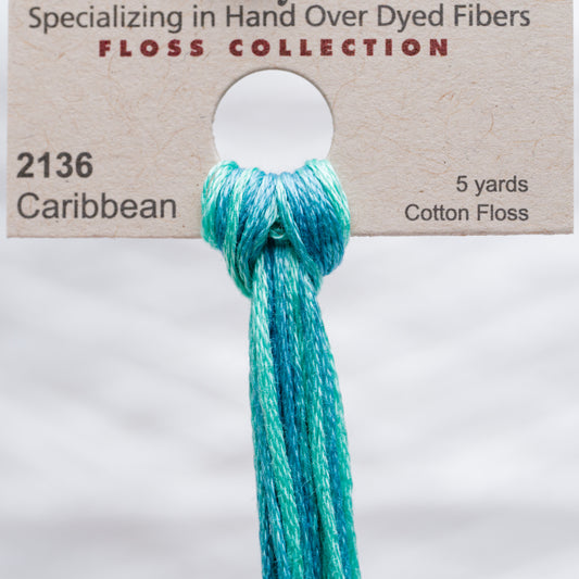 2136 Caribbean - Weeks Dye Works 6-Strand Floss