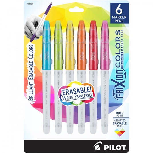 Frixion Markers 6pc - 2 Choice of colours