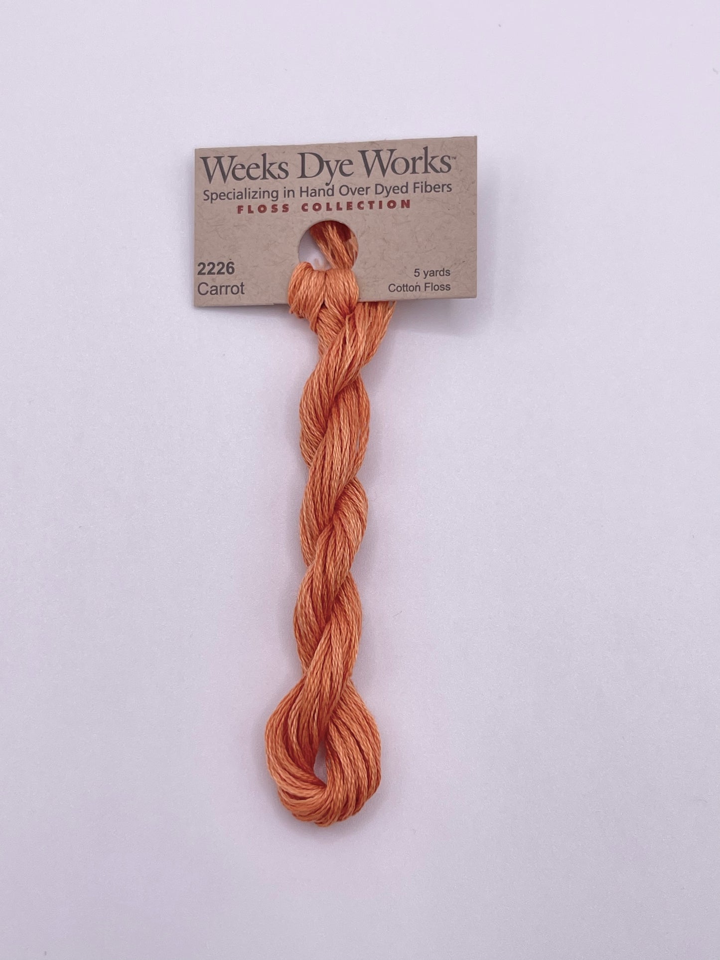 Weeks Dye Works Fil 6 brins (2146-2239a)