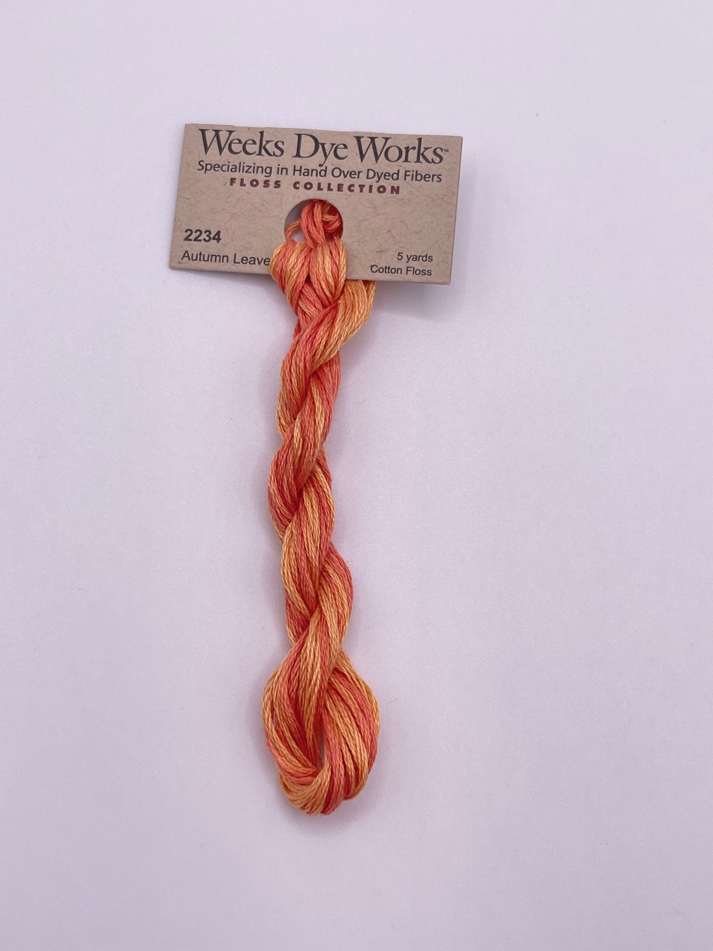 Weeks Dye Works Fil 6 brins (2146-2239a)