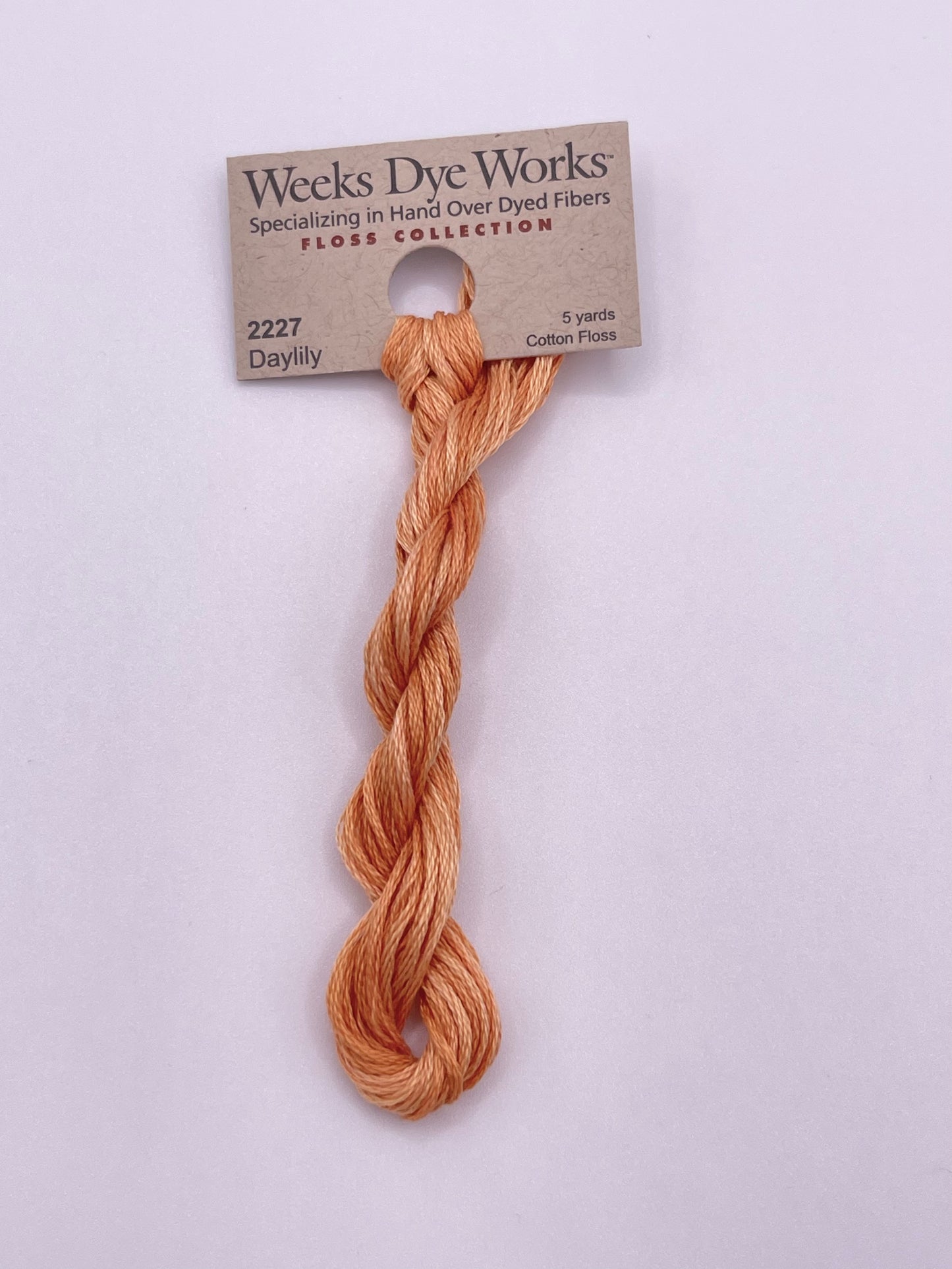 Weeks Dye Works Fil 6 brins (2146-2239a)