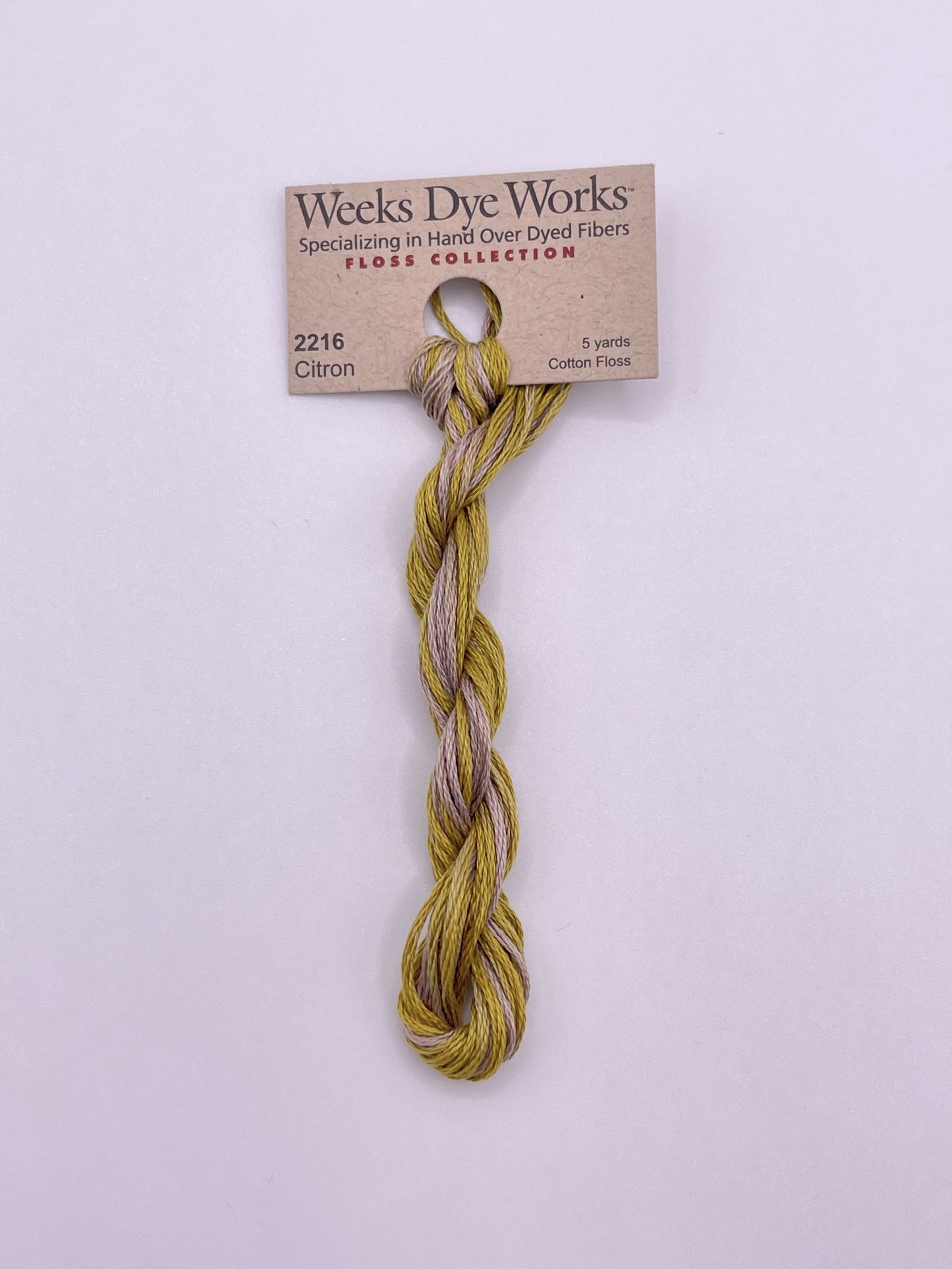 Weeks Dye Works Fil 6 brins (2146-2239a)