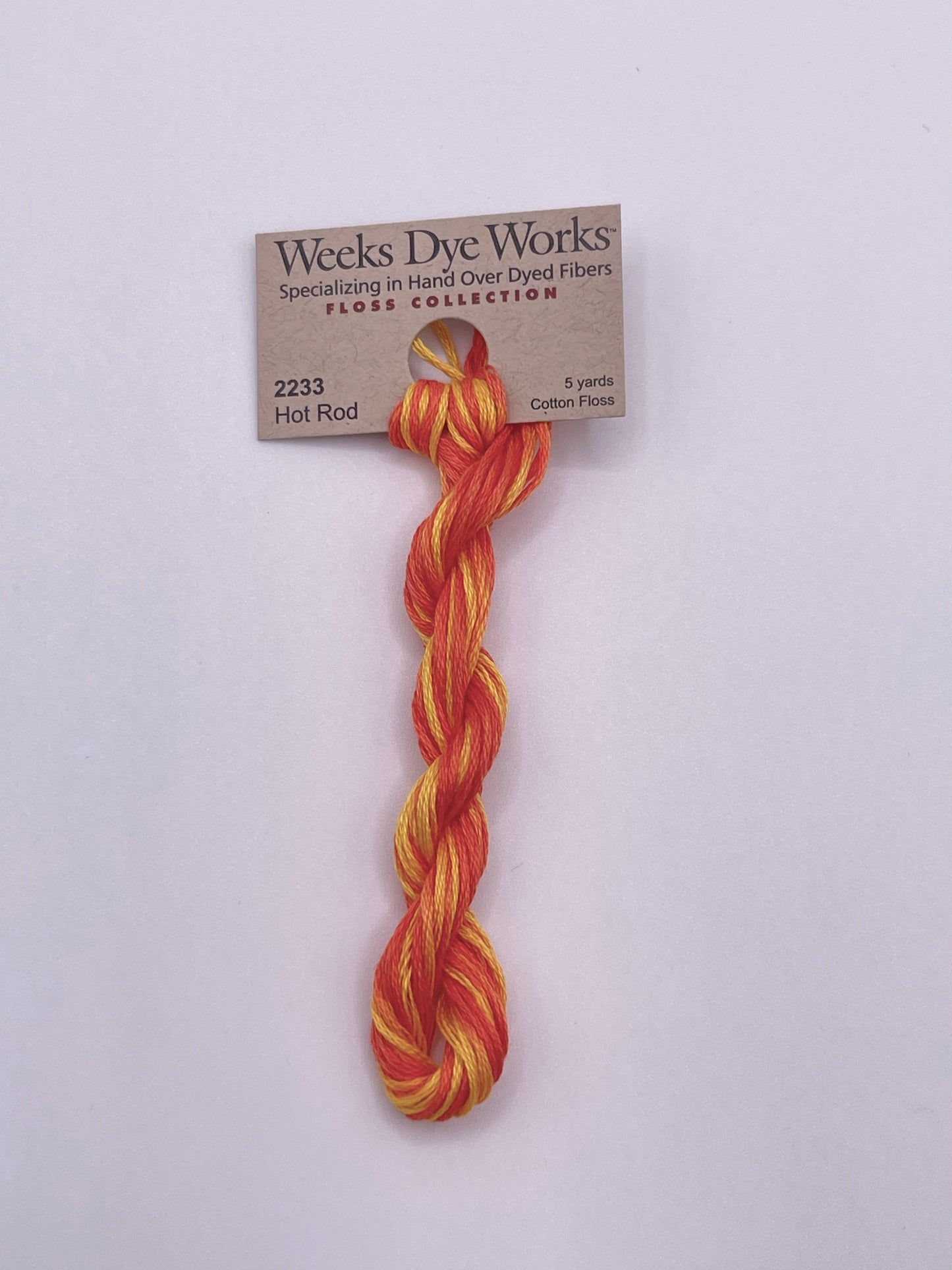 Weeks Dye Works Fil 6 brins (2146-2239a)