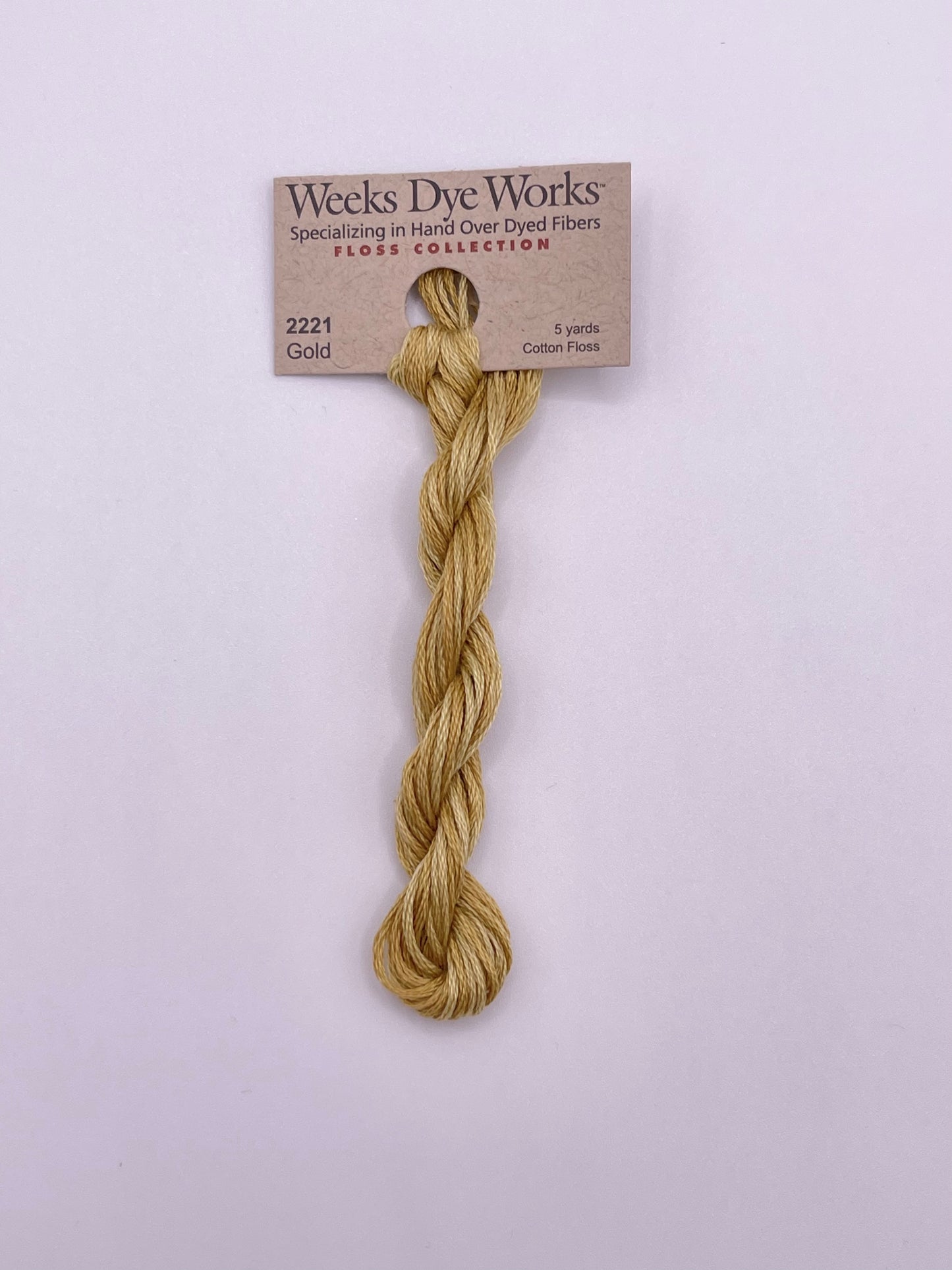 Weeks Dye Works Fil 6 brins (2146-2239a)