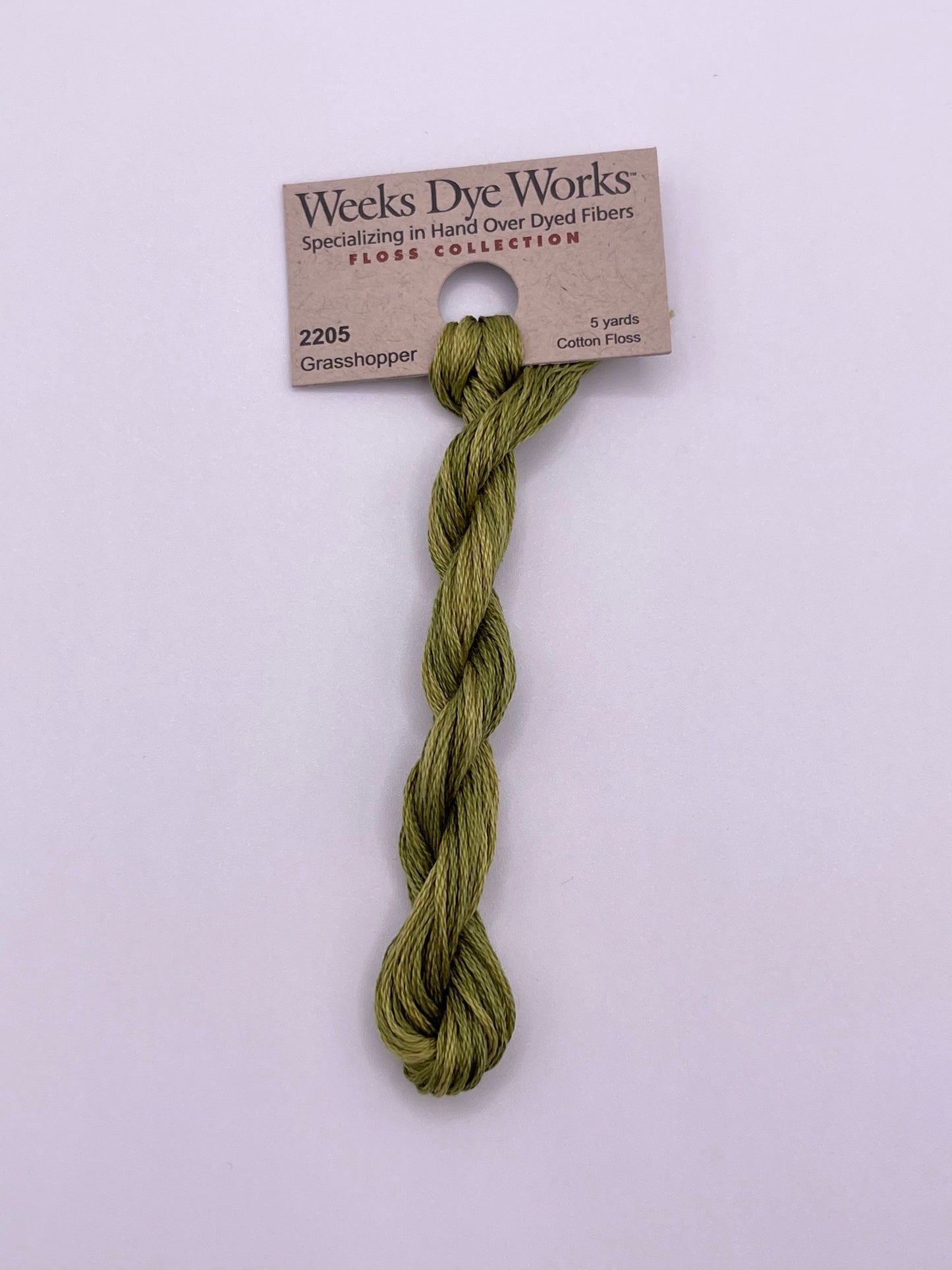 Weeks Dye Works Fil 6 brins (2146-2239a)