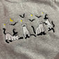 Ghost Cats - Embroidered Sweatshirt