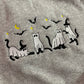 Ghost Cats - Embroidered Sweatshirt