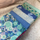 Bleus du jardin - Ensemble de 6 "Fat Quarter" 