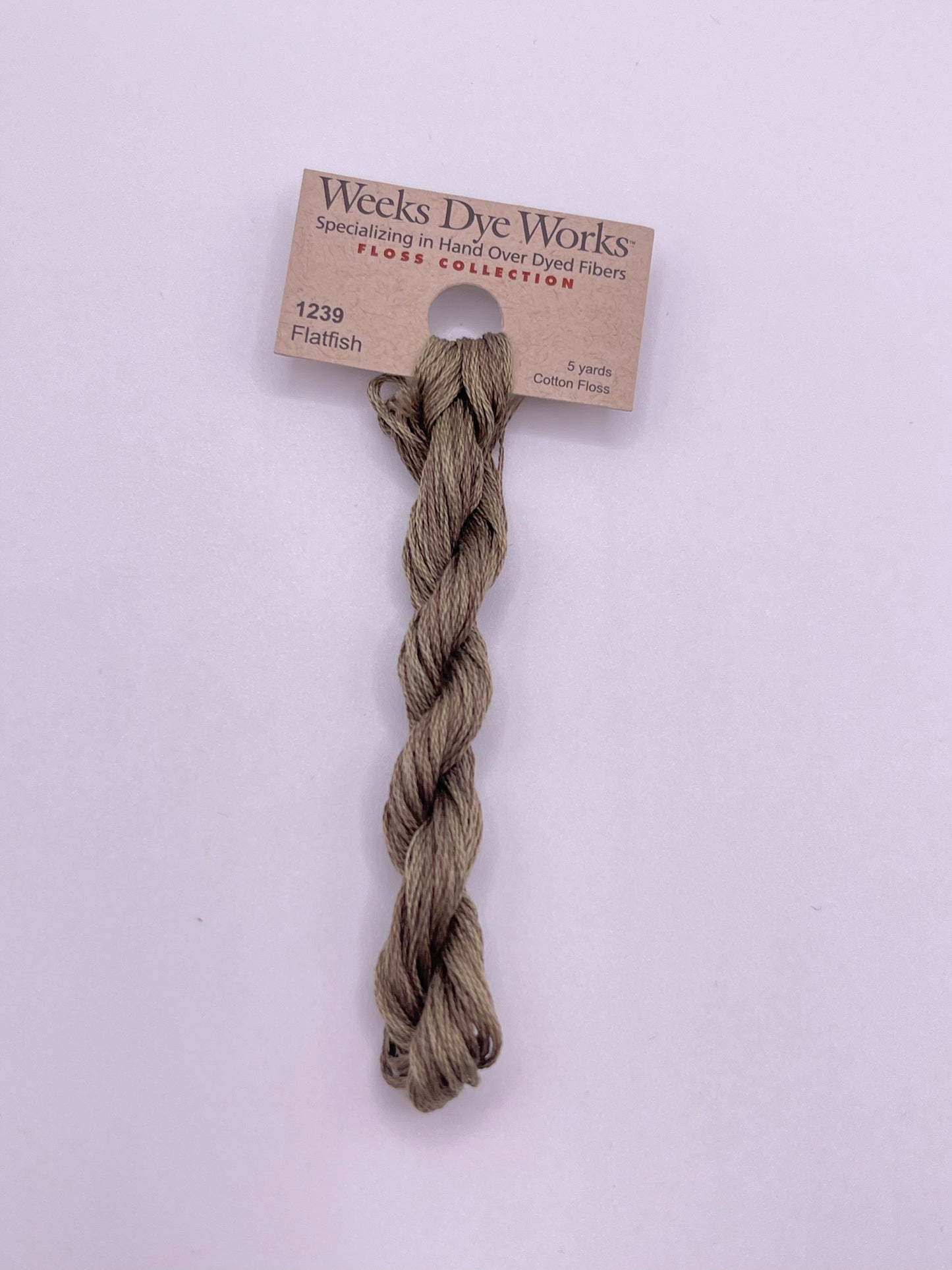 Weeks Dye Works Fil 6 brins (1201-1299)