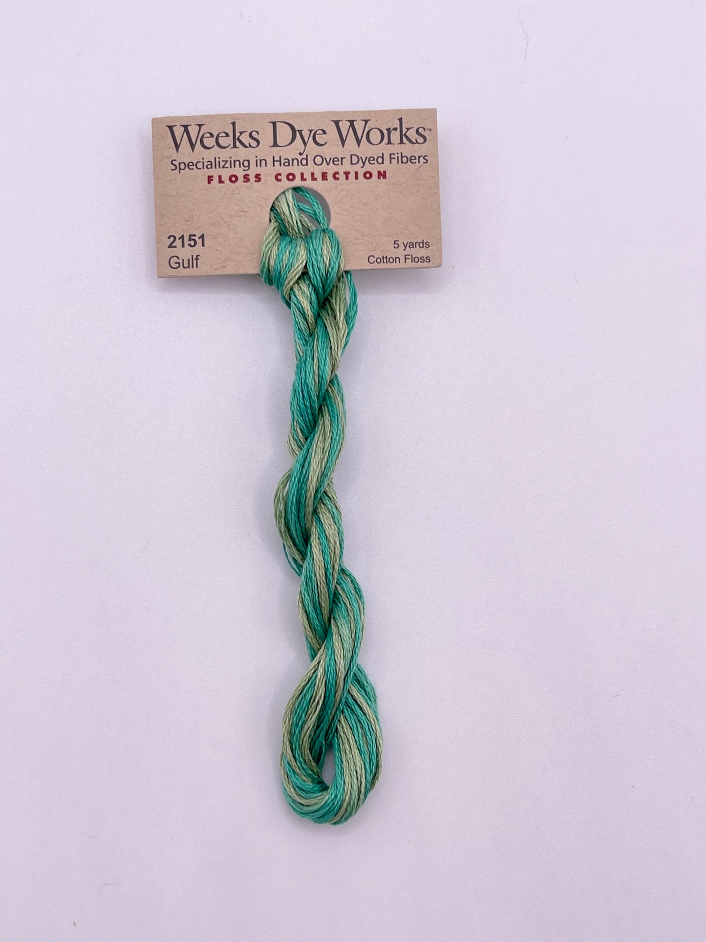 Weeks Dye Works Fil 6 brins (2146-2239a)