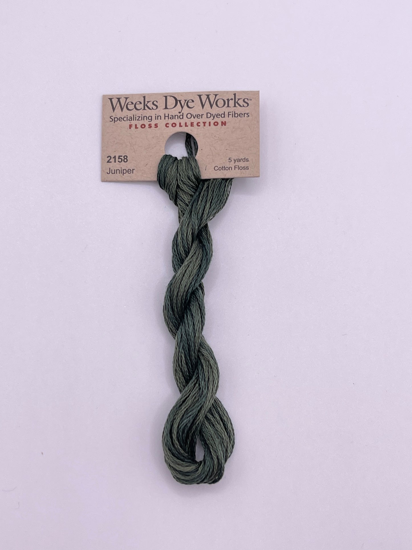 Weeks Dye Works Fil 6 brins (2146-2239a)