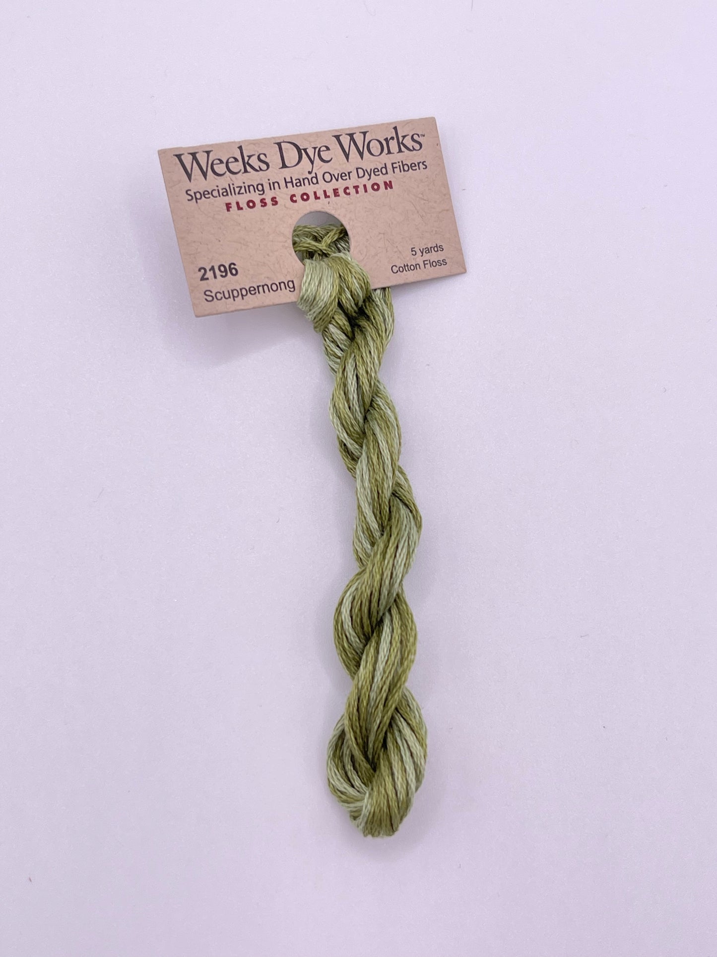 Weeks Dye Works Fil 6 brins (2146-2239a)