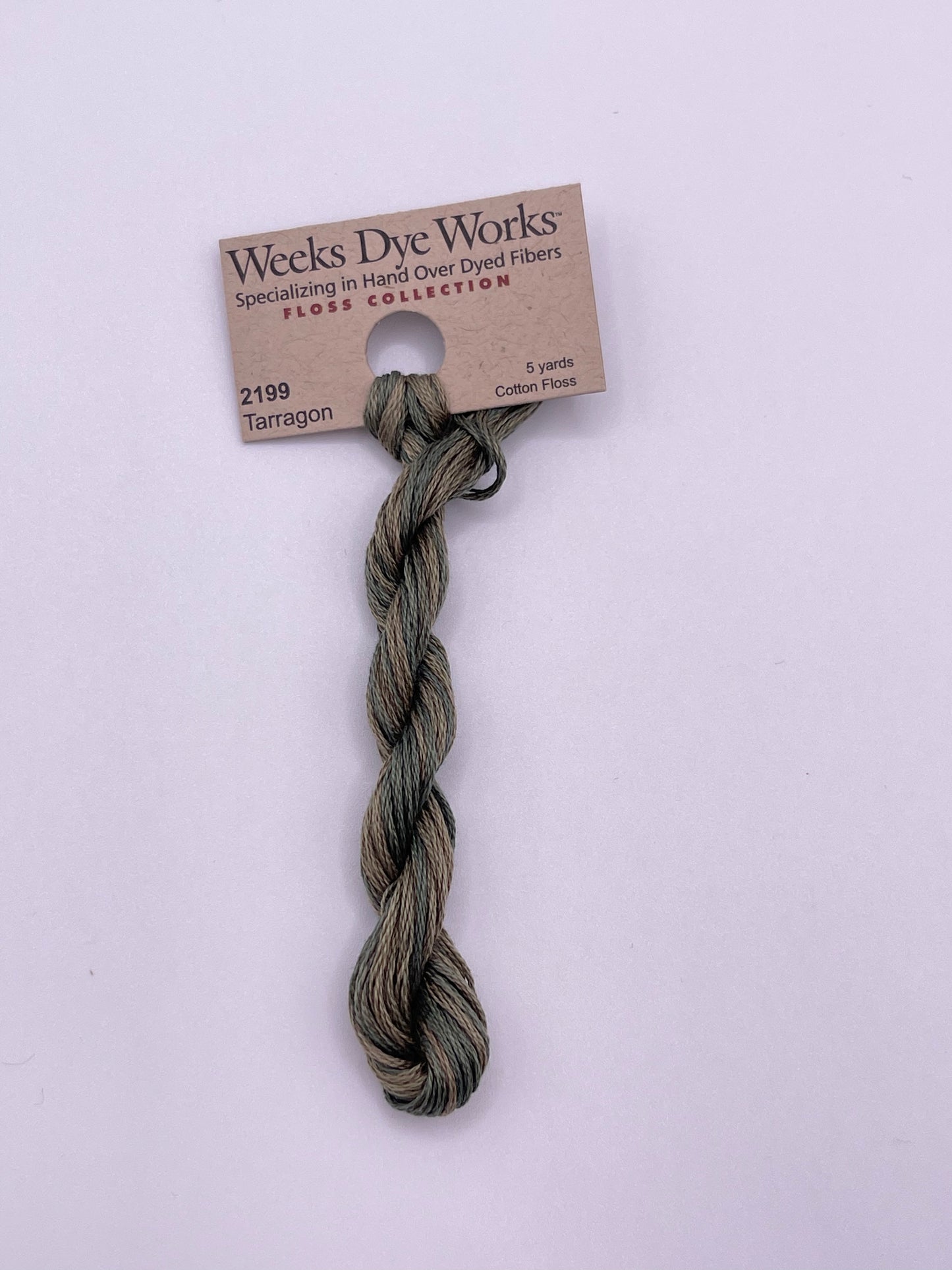 Weeks Dye Works Fil 6 brins (2146-2239a)