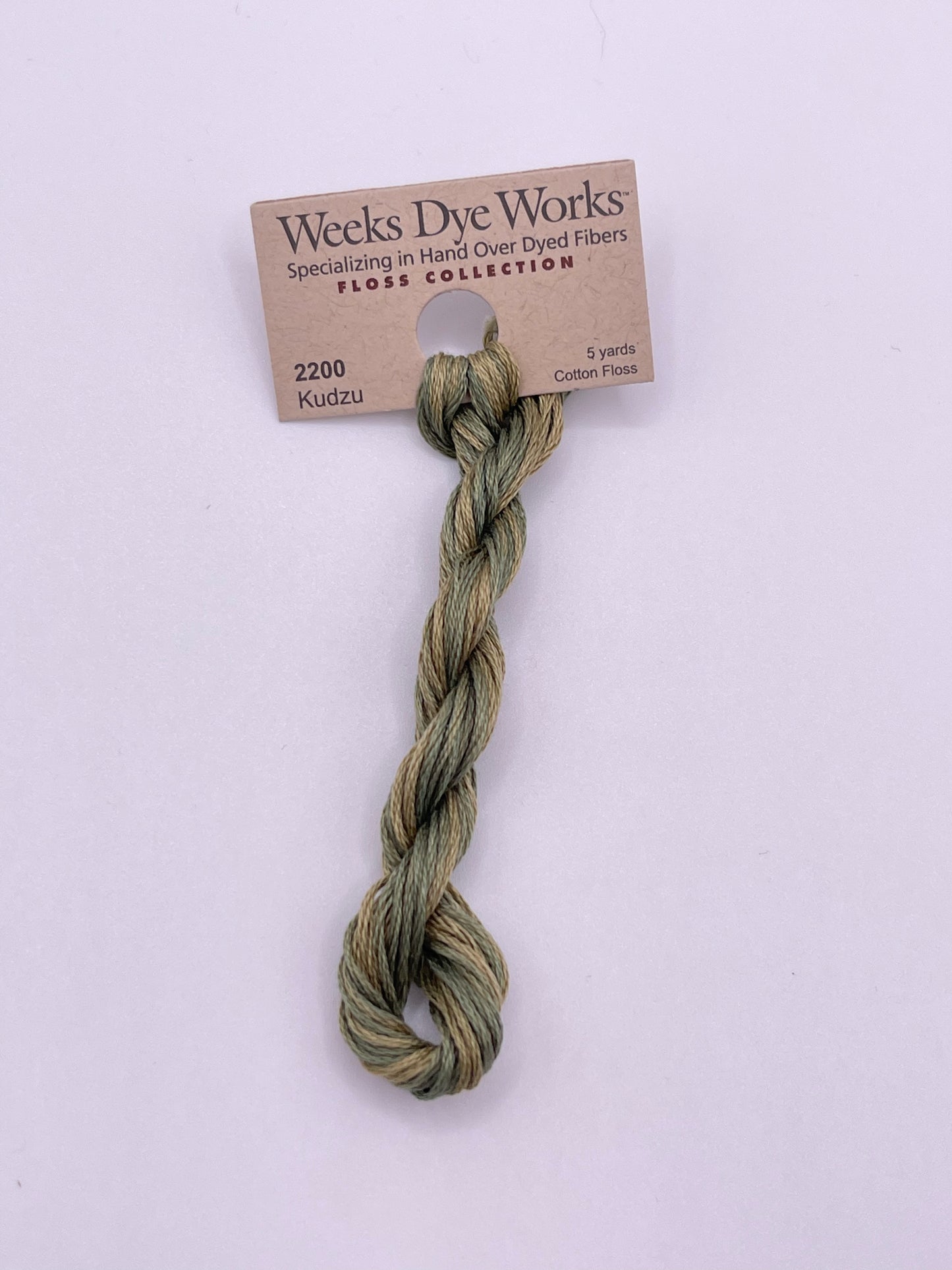 Weeks Dye Works Fil 6 brins (2146-2239a)