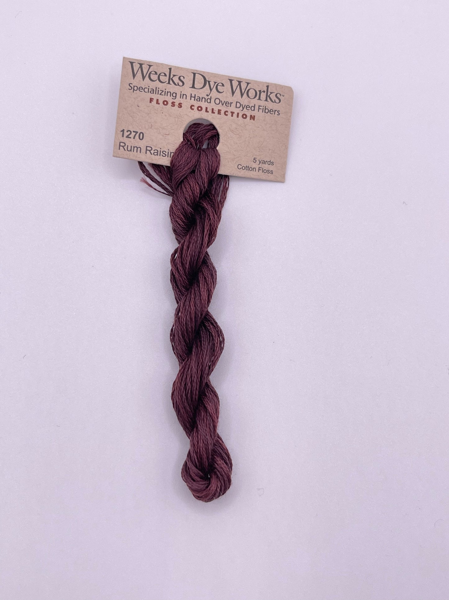 Weeks Dye Works Fil 6 brins (1201-1299)