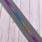 Black and White Striped Zipper Tape # 5 Zipper (1 Meter)