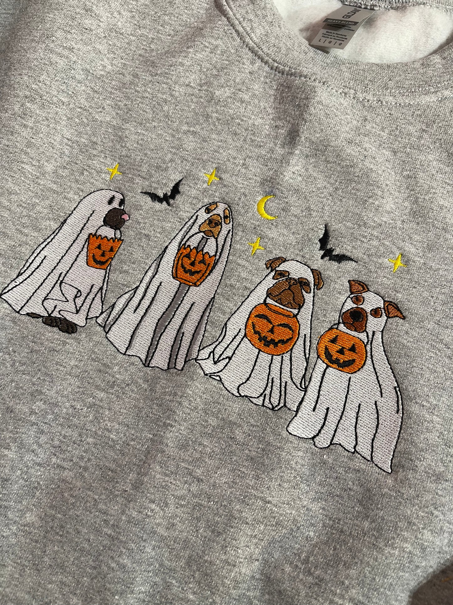 Ghost Dogs - Embroidered Sweatshirt