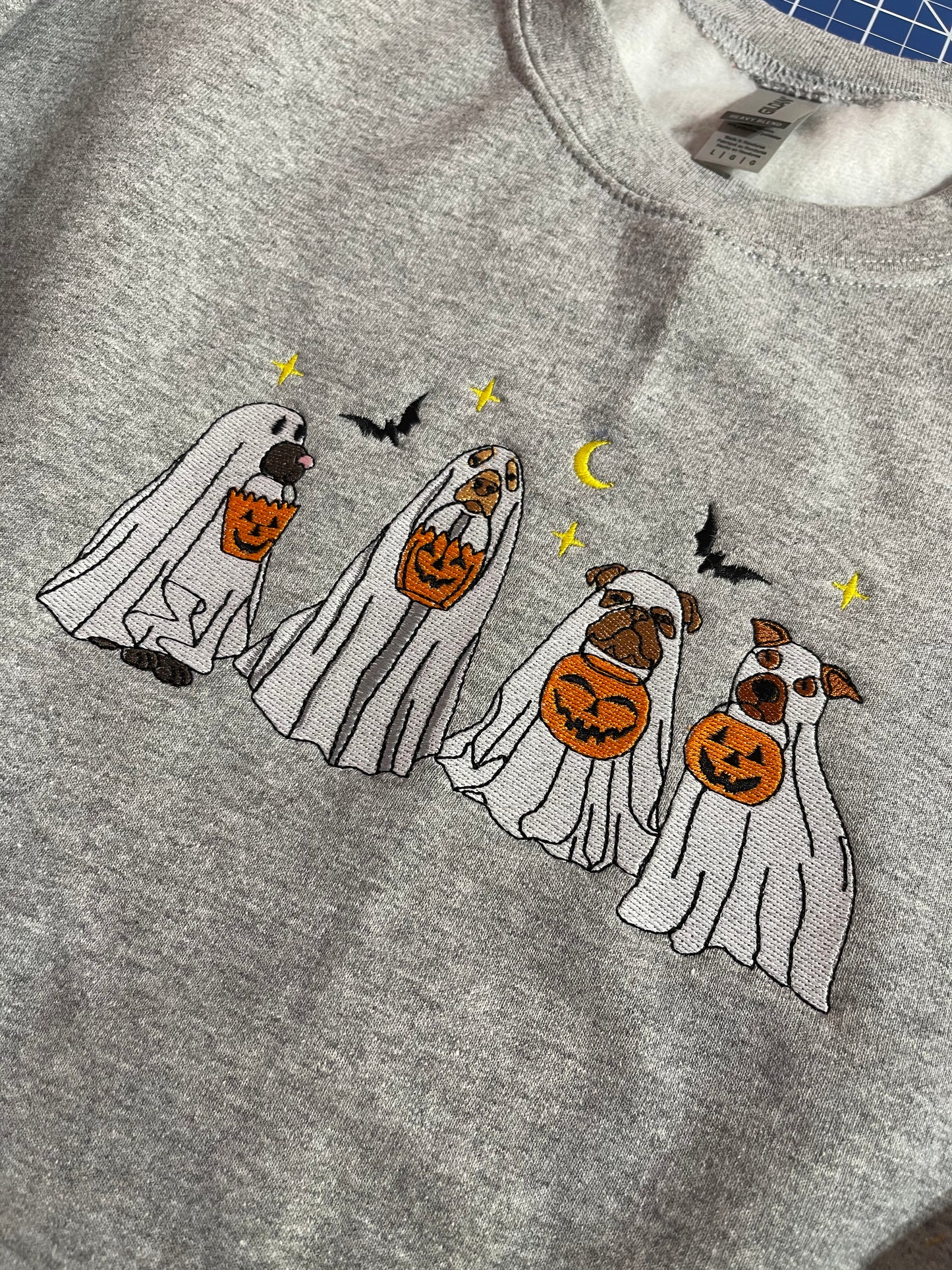 Ghost Dogs - Embroidered Sweatshirt