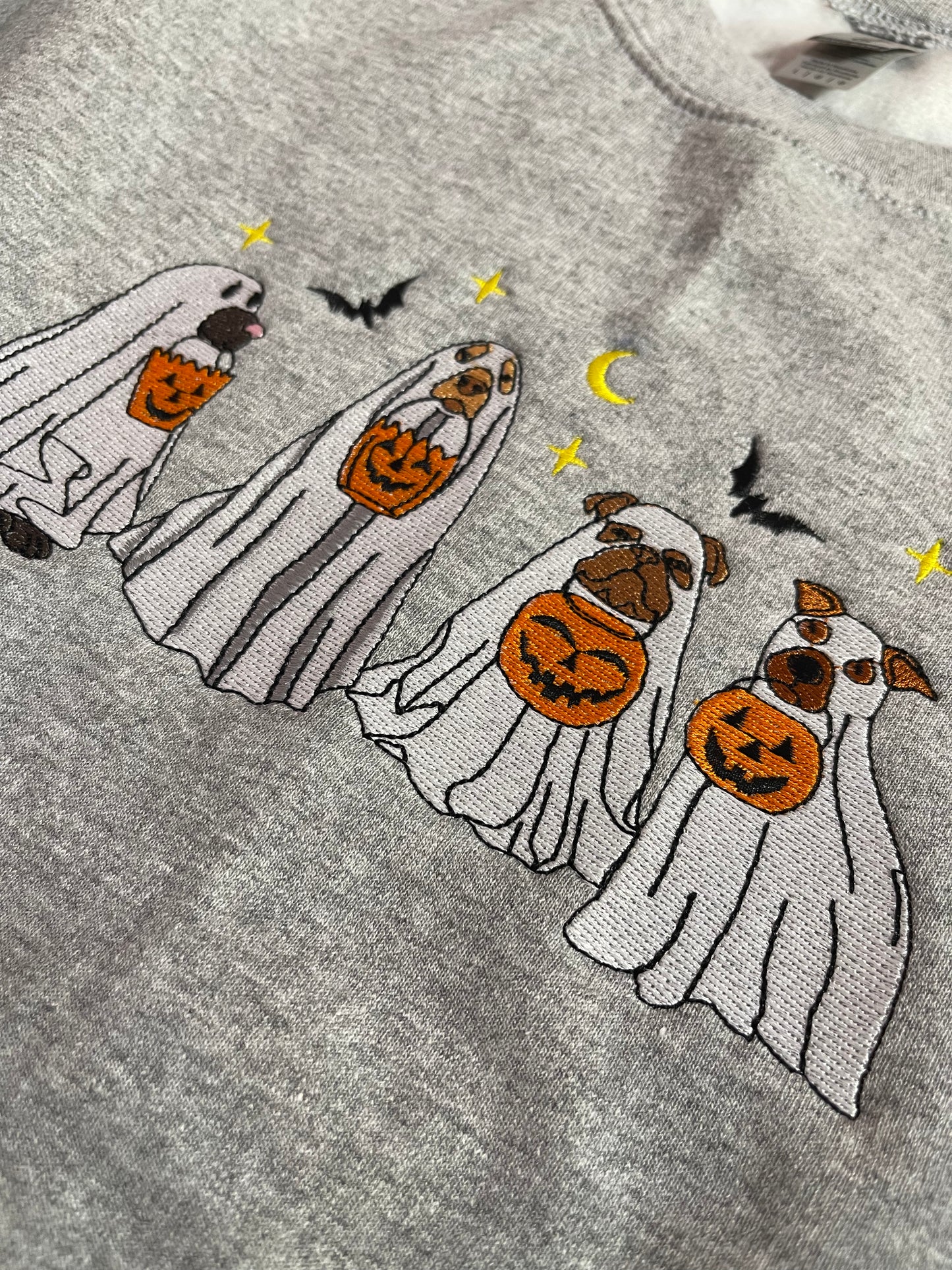 Ghost Dogs - Embroidered Sweatshirt