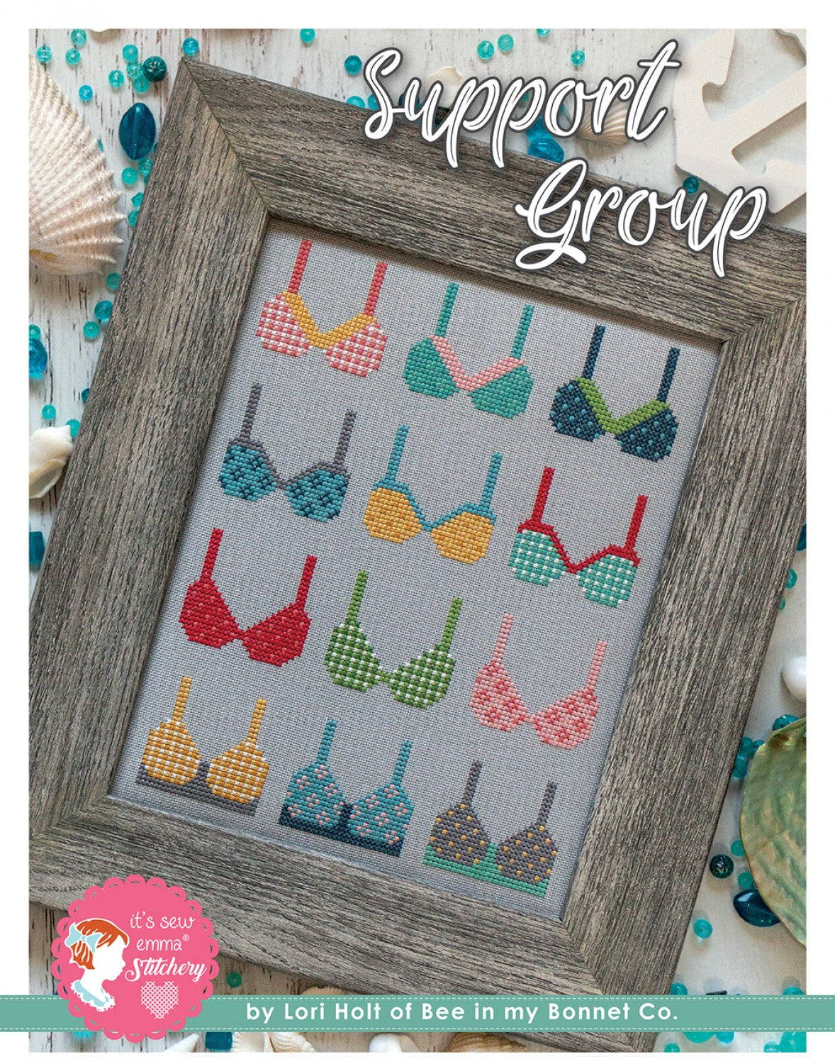 Support Group Cross Stitch Pattern - It's Sew Emma