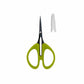 Perfect Scissors Green 4-3/16in Small Micro-Serrated Non-Slip Blade