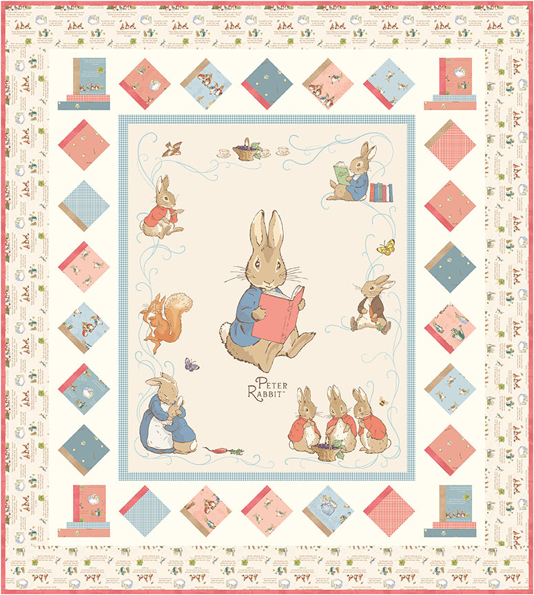 The Tale of Peter Rabbit - Kit de Courtepointe