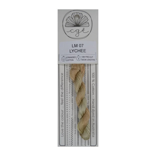 LM07 Lychee - Pre-cut floss - Cottage Garden Threads