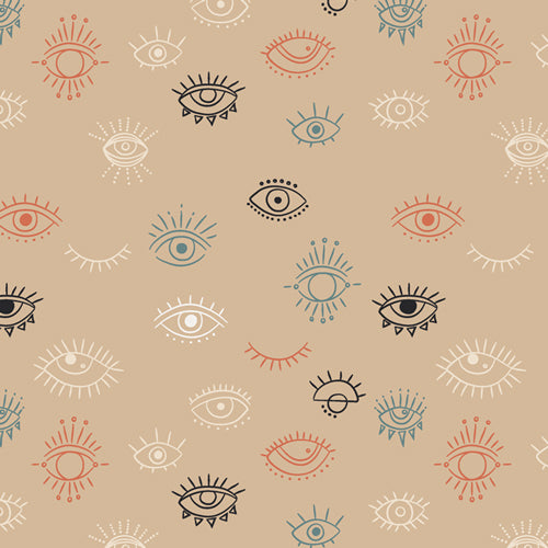 Luna & Laurel - Eye See You Day - Art Gallery Fabric