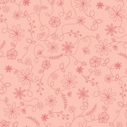 Vintage Flora - Swirl Floral - Maywood Studio