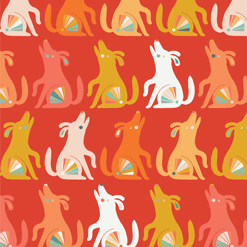 Oh Woof - Happy Howl - Art Gallery Fabric