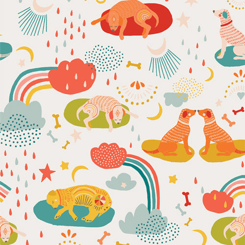 Oh Woof - Daydream Dogdream - Art Gallery Fabrics