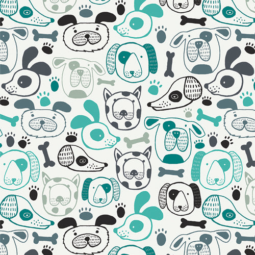 Oh Woof - Woof That Way - Art Gallery Fabric