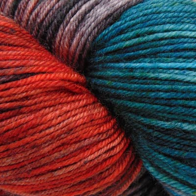 Handpainted Sock Patina - Color Story Yarns