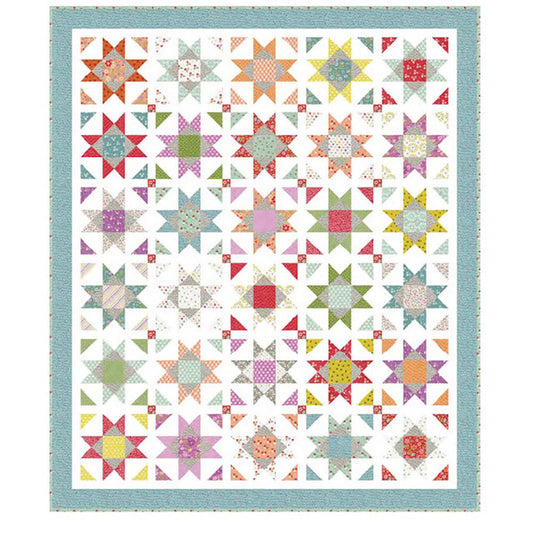 Patron de courtepointe Shine Remix - A Quilting Life Sherri McConnell