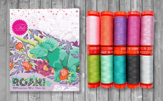 Roar - Aurifil 10pcs