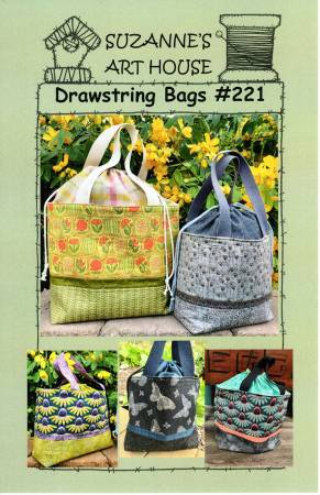Drawstring Bags #221 - Suzanne's Art House