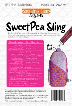 SweetPea Sling- Sassafras Lane Designs Patron