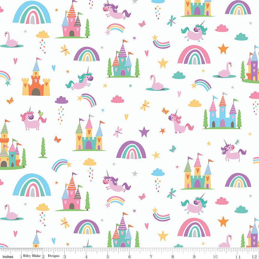 Ensemble Fat Quarter Whole Collection - Unicorn Kingdom - Riley Blake Designs