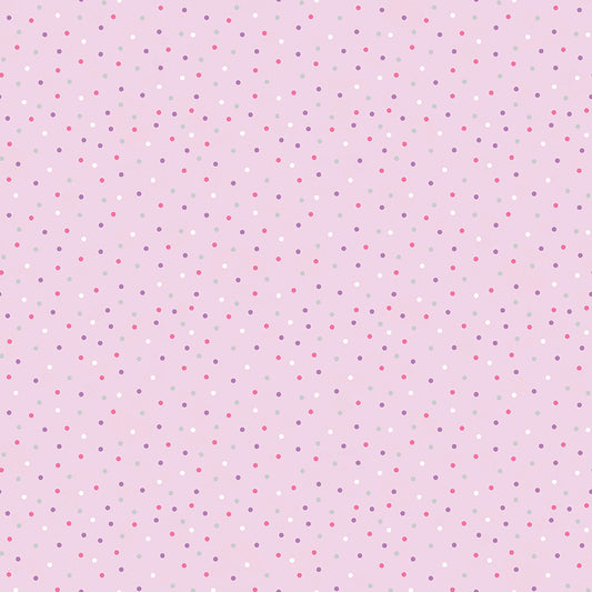 Pink Unicorn Kingdom Dots - Riley Blake Designs