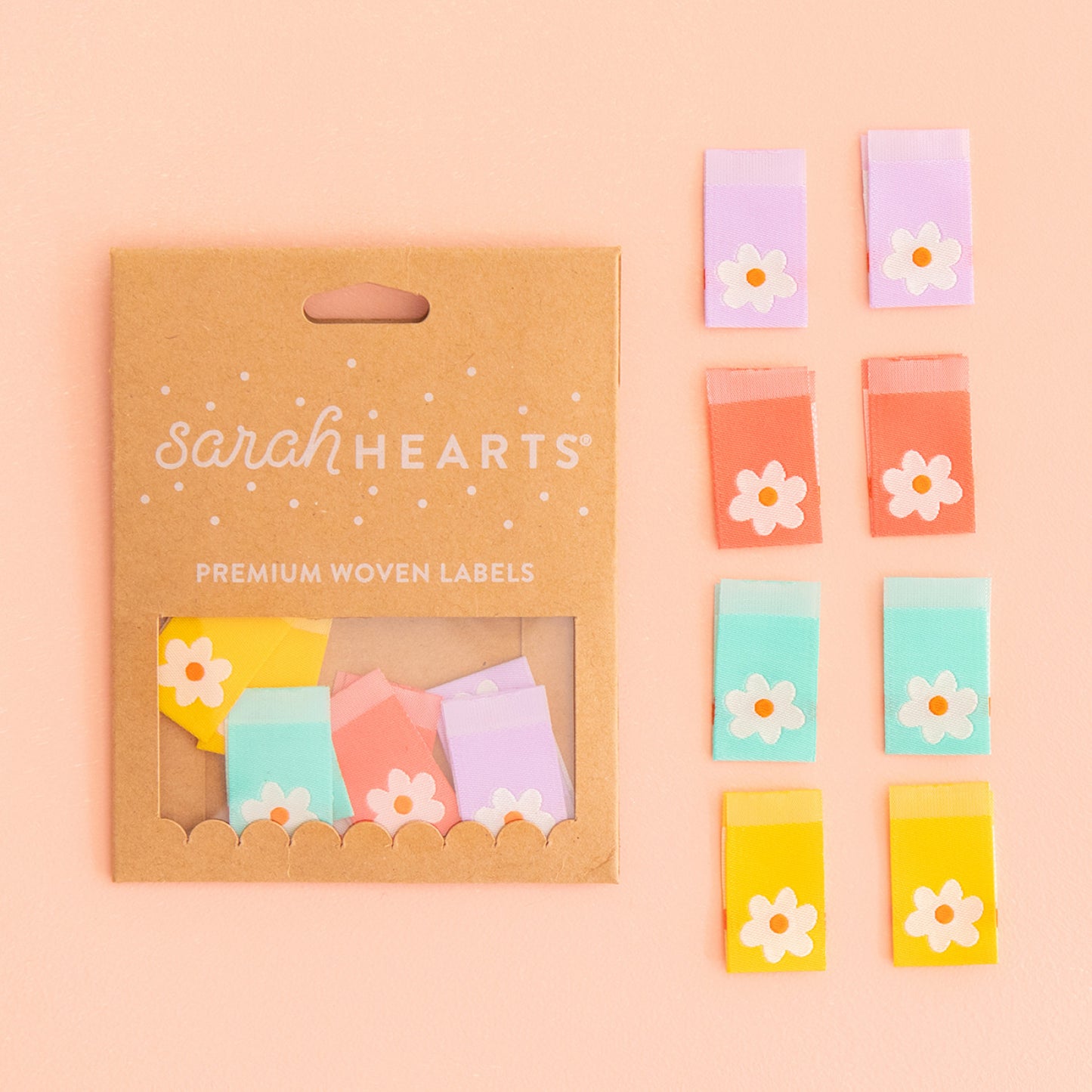 Sarah Hearts - Daisy - 8 pcs