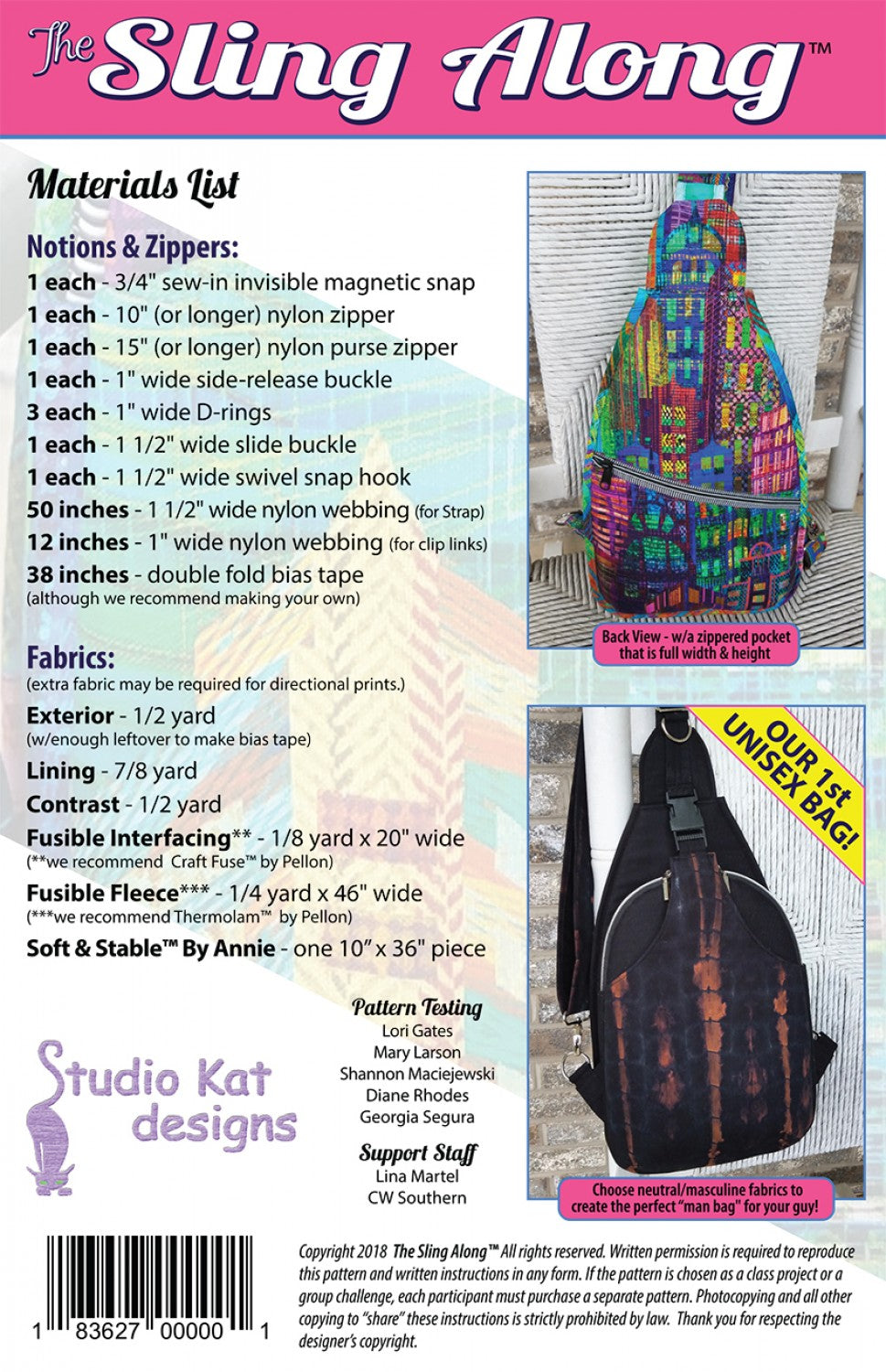 Le Sling Along - Studio Kat Designs PATRON