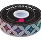 STARGAZER IN METALLIC STORM - 1-1/2" WIDTH (38MM) - TULA PINK ROAR