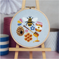 Oh Beehive Cross Stitch Kit - Caterpillar Cross Stitch