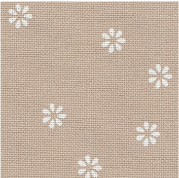 Zweigart Lugana (Murano) 32 ct - 7339 Fleur Taupe